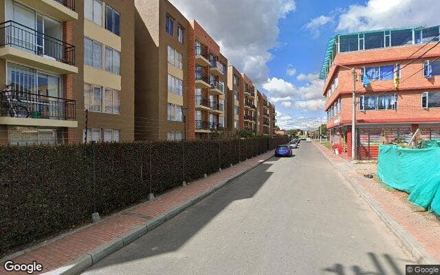 Vista de calle: Apartamento en carrera 2 E No. 1-27, casco urbano de Cajicá, Cundinamarca