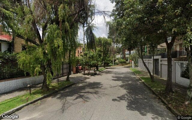 Vista de calle: Apartamento en Bogotá