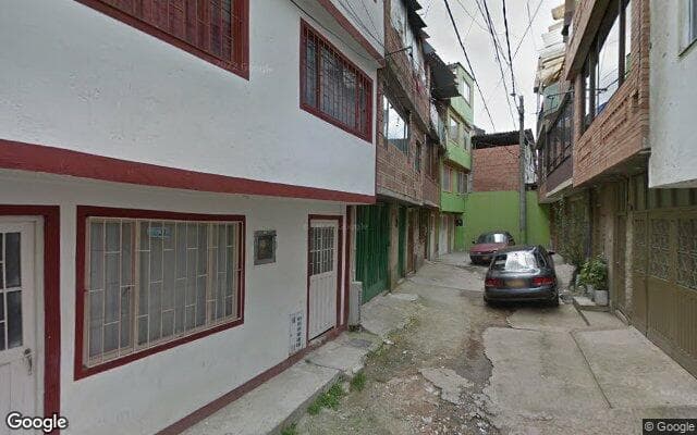 Vista de calle: Inmueble en Bogotá