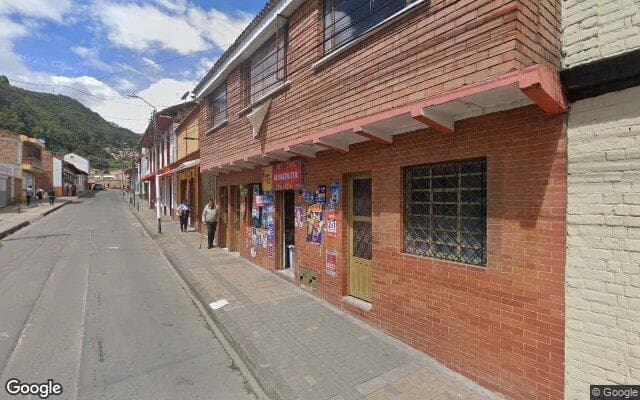 Vista de calle: Apartamento en Zipaquirá