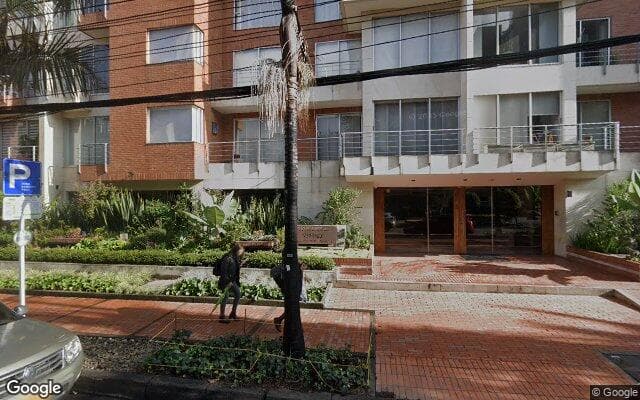 Vista de calle: Apartamento en Bogotá
