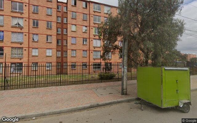 Vista de calle: Apartamento en Bogotá