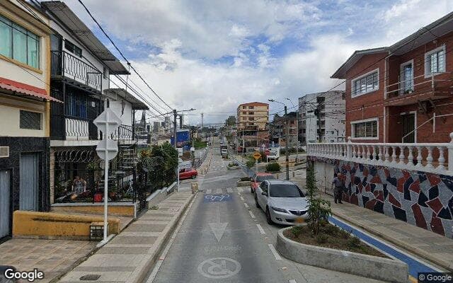 Vista de calle: Casa en Campohermoso