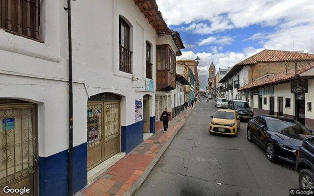 Vista de calle: Inmueble en Tunja