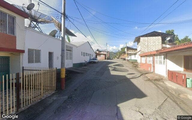 Vista de calle: Inmueble en Gachalá